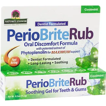 zubní pasta Nature's Answer Zklidňující gel pro zdravé zuby a dásně 142 g