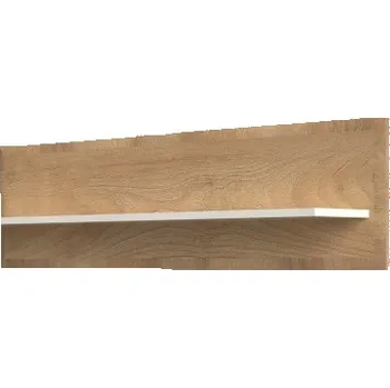 Zrcadlo Police dlouhá Hagop - ořech pacifik/béžová