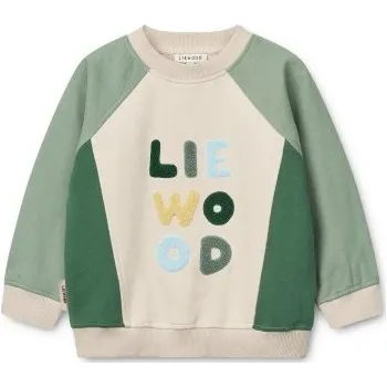 Pánská mikina Liewood Aude Mikina - Peppermint/Sandy, vel. 92