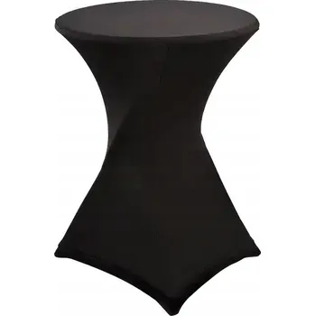 Barový stolek Obal / Kryt na barový stolek Ø 80 x 110 cm černý