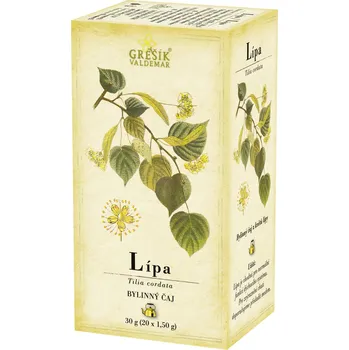 Čaj Valdemar Grešík Lípa bylinný porcovaný čaj 20x 1,5 g