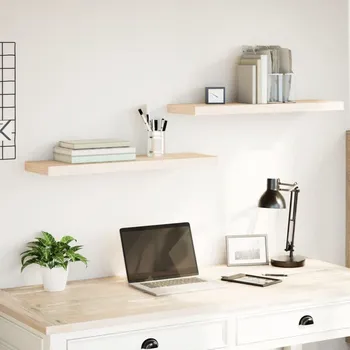 police Plovoucí police 2 ks 80 x 23,5 x 4 cm kompozitní dřevo