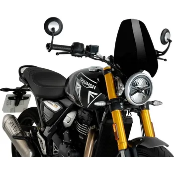 Plexi New Generation Sport 21933 TRIUMPH SCRAMBLER 400X (24-25), SPEED 400 (24-25) Černá (N)