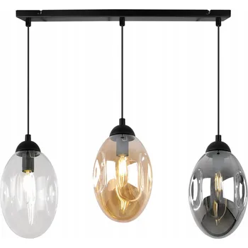 ZÁVĚSNÉ STROPNÍ SVÍTIDLO LUSTR DO KUCHYNĚ OBÝVACÍHO POKOJE ELEGANTNÍ LOFT E14