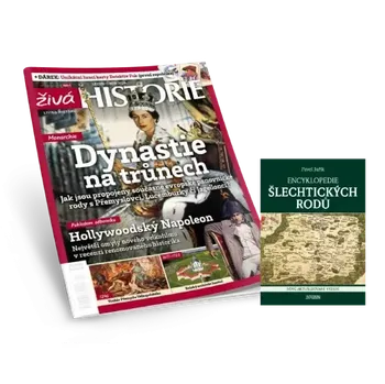 Časopis Živá historie - Předplatné na 2 roky s knihou Encyklopedie šlechtických rodů (od č. 4/2026) (do č. 3/2028)