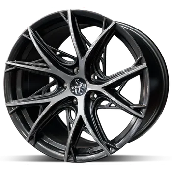 Alu kolo Alu disk Keskin KT24C BFP 8,5x19 5x120 ET35 černý leštěný