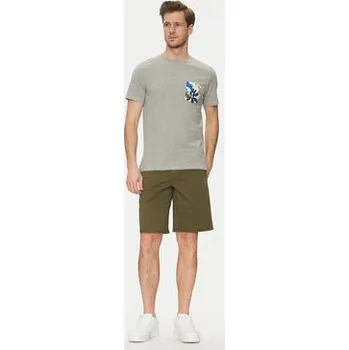 Pánské tričko Blend T-Shirt 20718297 Šedá Regular Fit XL