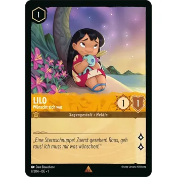 Sběratelská karetní hra 1ST 009/204 LILO - Making a Wish - The First Chapter