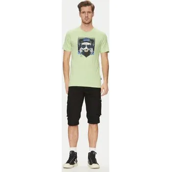Pánské tričko Blend T-Shirt 20717766 Zelená Regular Fit L