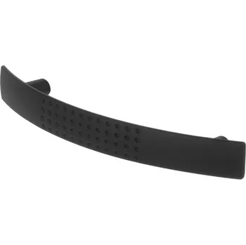 Nábytkové kování - Úchytka kovová Kewina černá matná Rozteč: 96 mm