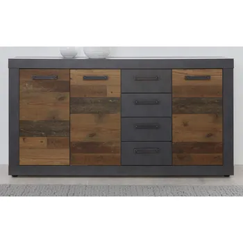 Komoda Trendteam Indy 1879-870-23 MDF Šedá