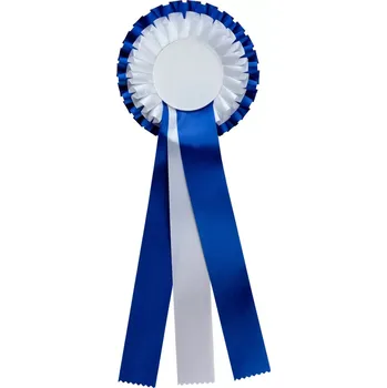 Kokarda dvouřadá bílomodrá