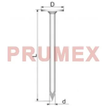 Hřebík Hřebík do krytiny 2,50x16