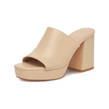 Dámská obuv Nazouváky DeeZee KK5606-1 Béžová 40