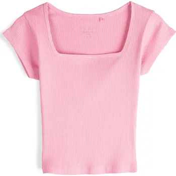 Dámské tričko GATE Základní žebrované tričko 42 225-0407/630