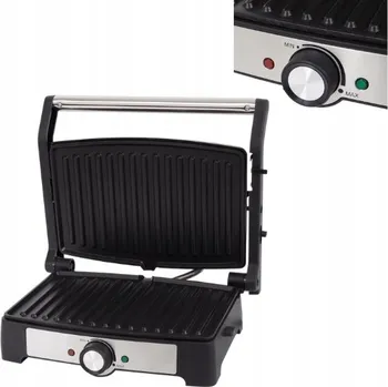 Kuchyňský gril Kontaktní elektrický gril Tristar PD-9010 černý, 1500 W