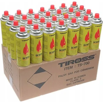 Plynová kartuše Plynové kartuše Tiross TS700 28 ks