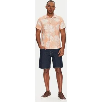 Pánská košile Guess Košile M5GH68 WH3A0 Oranžová Regular Fit XL