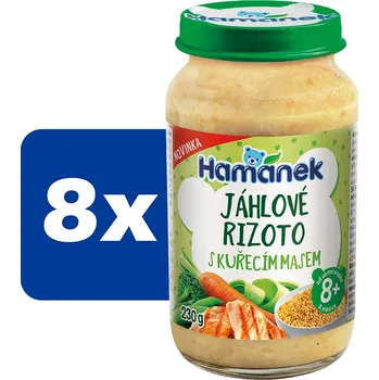 Hamánek Jáhlové rizoto s kuřecím masem - 8 x 230 g