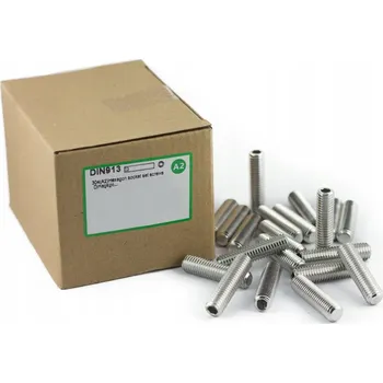 Šroub Přítlačný šroub s plochým koncem M6x40 - 200 ks