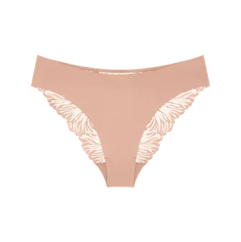 Oblečení a móda Dámské kalhotky Pretty Micro Tai - BROWN - sv. béžové 00EP - TRIUMPH BROWN M