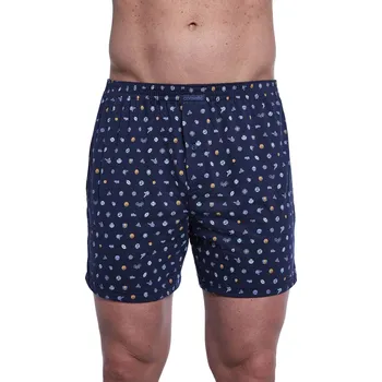 Pánské oblečení Pánské trenýrky 002/312 Comfort - CORNETTE tmavě modrá XXL