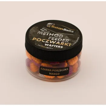Boilies Baton Baits Plovoucí nástrahy WAFTERS Kukly Černý Rybíz Mango 11mm