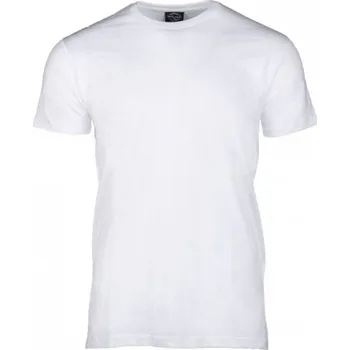 MIL-TEC Triko krátký rukáv US STYLE BÍLÉ S BÍLÁ - WHITE