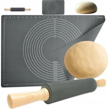 Kuchyňský vál Silikonový VÁL a silikonová válenka VÁLEČEK KNEAD ...