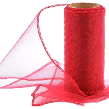 Vikpap Organza 12 cm/10y červená