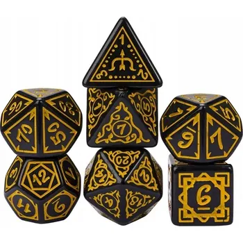 Příslušenství k deskovým hrám DRUID SVĚTLA SADA 7 KOSTEK RPG