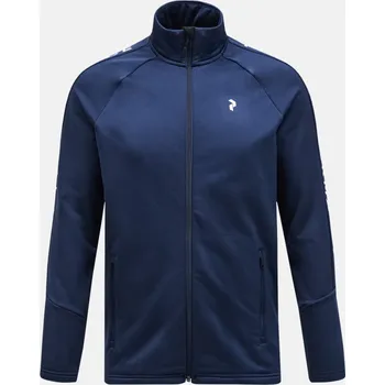 Pánská mikina MIKINA PEAK PERFORMANCE M RIDER ZIP JACKET BLUE SHADOW