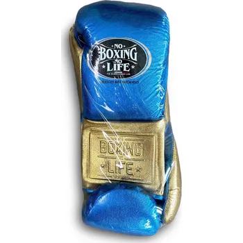 Boxerské rukavice Boxerské rukavice No Boxing No Life - modré / zlaté