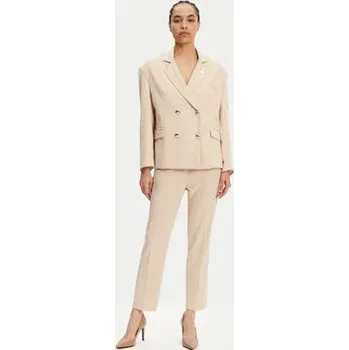 Pánské kalhoty Maryley Chino kalhoty 25EB571/21BE Béžová Regular Fit L