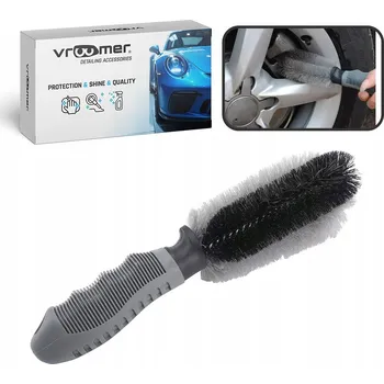 Mycí kartáč na vozidlo Kartáč s dvojitými štětinami na mytí disků kol, pneumatik a aut