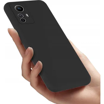Pouzdro na mobilní telefon Zadní Kryt RCBR pro Xiaomi Redmi Note 12S 4G SILICON CASE černý