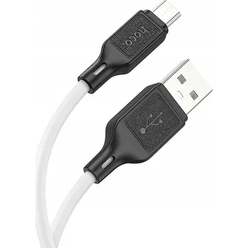 Kabel Hoco USB – microUSB typ B 1 m bílý