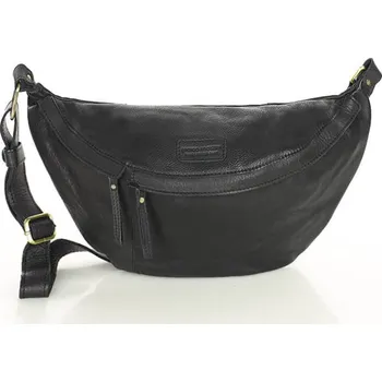 Ledvinka Dámská kožená ledvinka Marco Mazzini VS6H černá