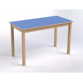 Jídelní stůl Stůl 120 x 60 cm, volitelná barva dekoru desky, výška 76 cm