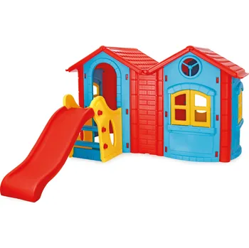 Dětský domeček Dětský domeček se skluzavkou 123 cm Woopie