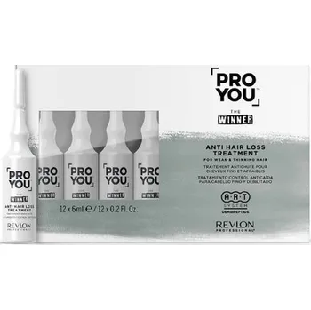 Vlasová regenerace Revlon Professional Pro You The Winner Anti Hair Loss Treatment ( 6 x 12 ml ) - Kúra proti vypadávání vlasů 12 ml