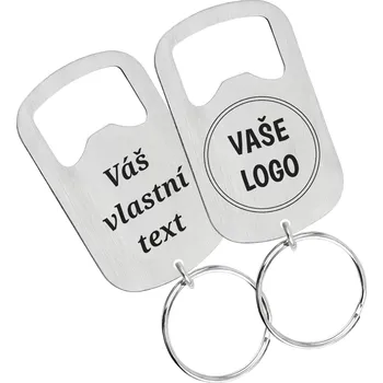 Žertovný předmět GRAVENO Otvírák na lahve - Vlastní Klíčenka