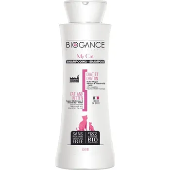 Kosmetika pro kočku Biogance šampón pro kočky a koťata My Cat 250 ml