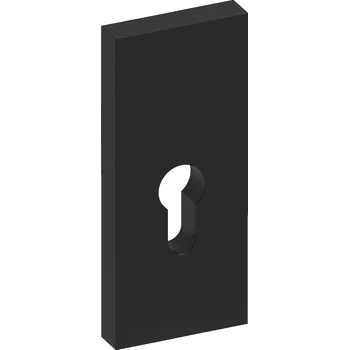 IP kamera Vnější klika Gamet Krátká, Rozeta pro vložku