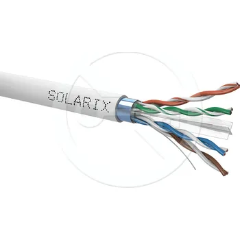 Síťový kabel Instalační kabel Solarix CAT6 FTP PVC Eca 500m/cívka SXKD-6-FTP-PVC, metráž 1m