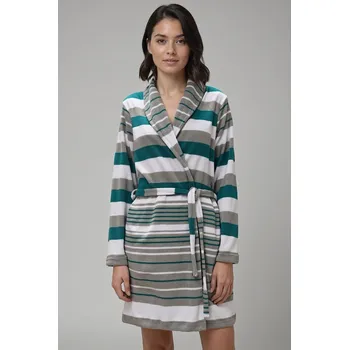 Dámský župan Dámský župan Vivisence 5030 Barva: Zelená, Velikost: XL