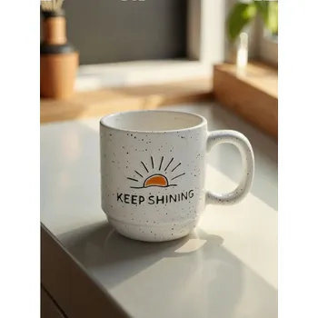 Sinsay - Hrnek - bílá - 122EQ-00X - 122EQ-00X-ONE