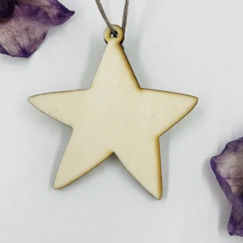 Vánoční ozdoba Dřevěná vánoční ozdoba - hvězda