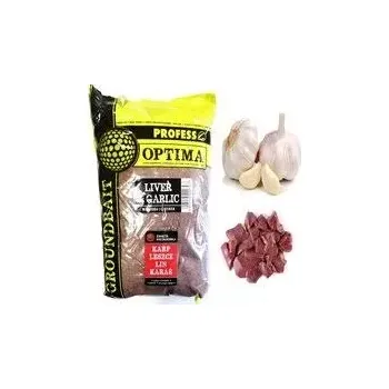 Návnadová surovina Návnada Rybářská Profess Optima 1kg - Játra / Česnek