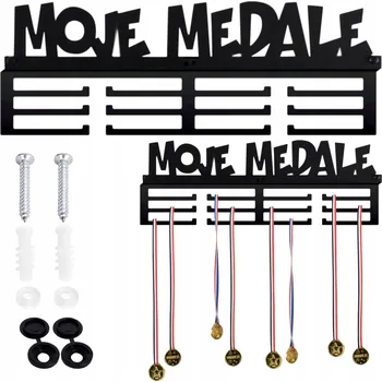 věšák na medaile DRŽÁK NA MEDAILE NA ZEĎ MOJE MEDAILE FOTBAL BĚH TANEC PLAVÁNÍ JUDO